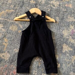 H&M Classic Black 6M cotton overalls